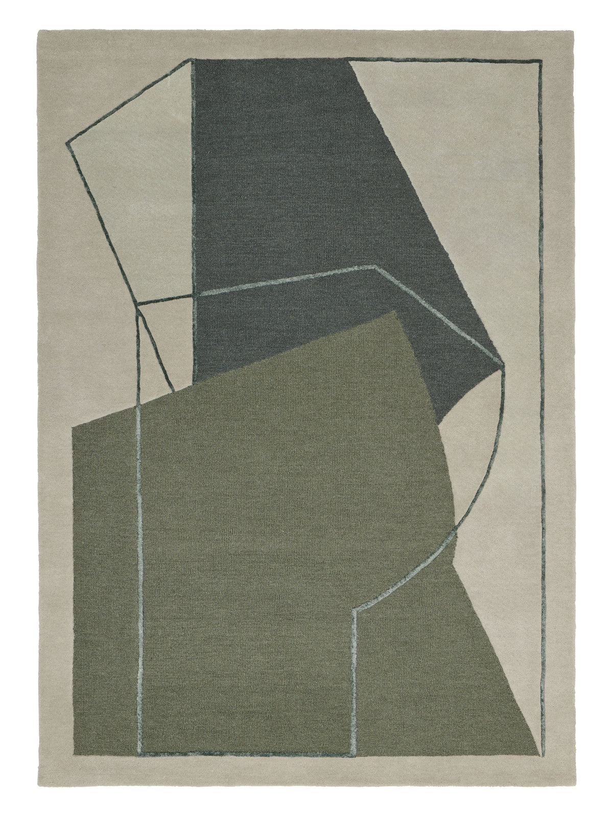 Be inspired with our Green rug selections – Linie Design