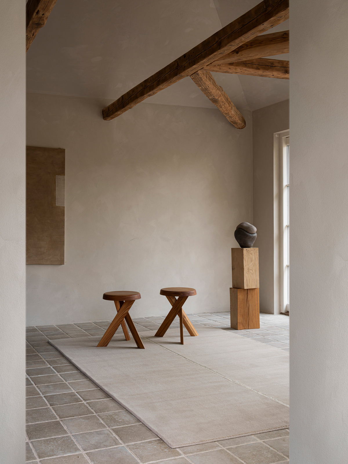 ラグ idee ウール100% LINIE DESIGN 140×200cm Comfort Rug - Linie Design